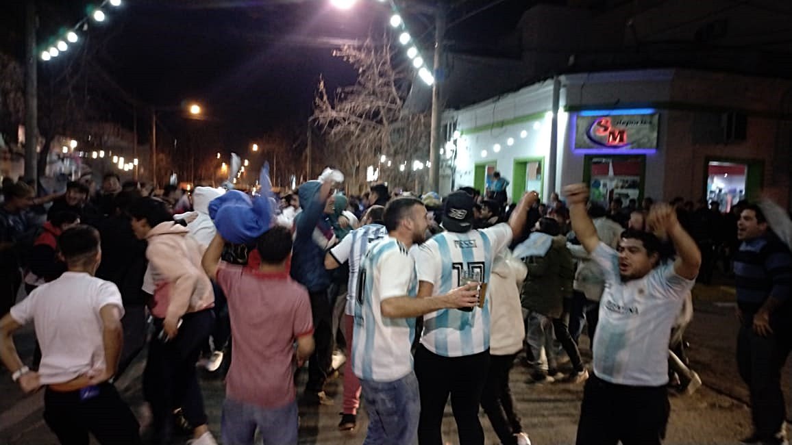 la copa américa también se festejó en gálvez