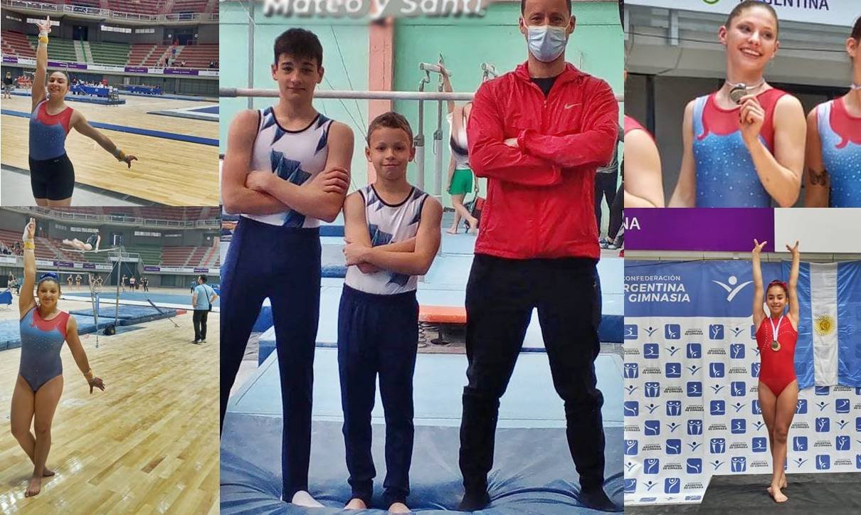 Gimnasio SALTOS cierra el año con muestra y 3 campeones argentinos