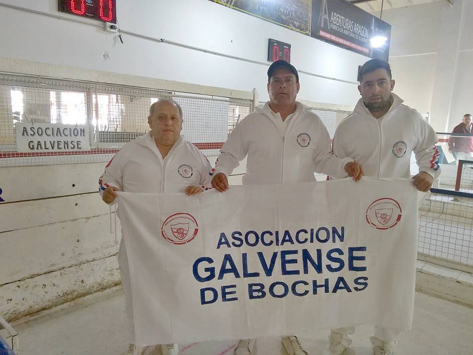 Asociación Galvense De Bochas: entre los 5 primeros del Argentino por Parejas