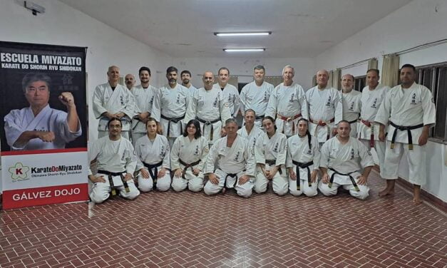 Gálvez fue sede de jornada de integración de las escuelas Miyazato de Santa Fe y Entre Ríos