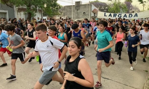 A sus marcas, listos, YA! Se corrió una nueva edición de la Maratón de la EETP N°456