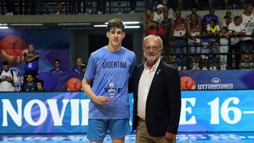 Argentina campeón en el Sudamericano U17 y Felipe Minzer, MVP