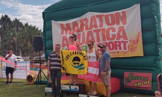 Maratón Acuática Natura Sport en Miramar II: Gabriela San Martino ganó en 3K categoría Máster E