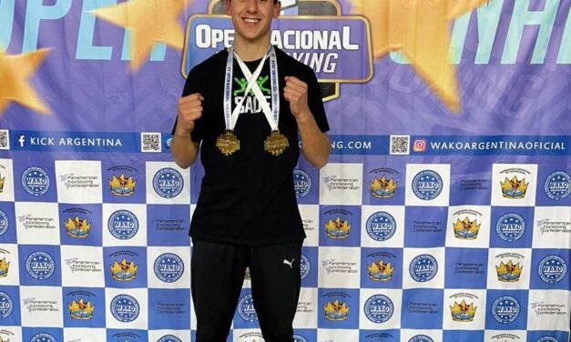 Mauricio Maggioni lo hizo de nuevo: clasificó al Mundial de WAKO Kickboxing que se hace en Hungría