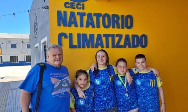 4 nadadores del Ceci BBC participan del Nacional de Infantiles y Menores en Parque Roca