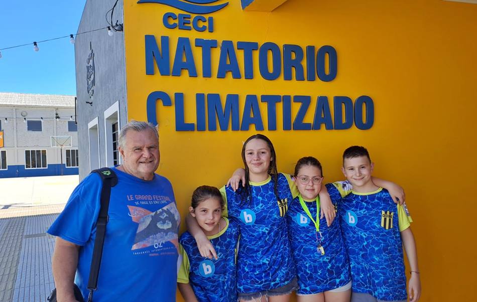 4 nadadores del Ceci BBC participan del Nacional de Infantiles y Menores en Parque Roca