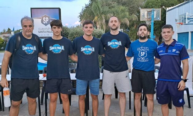 Con la incorporación de «Pitu» Rivero, Santa Paula presentó a su nuevo cuerpo técnico y coordinación de formativas