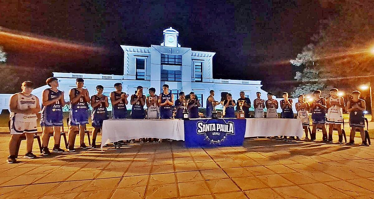Santa Paula presentó a su equipo para la Liga Federal de Básquet 2025