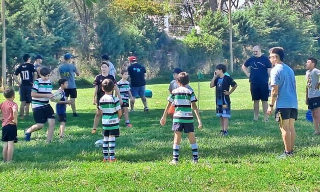 Nuevo año para el rugby del Jorge Newbery: los más chicos comenzaron el pasado finde a entrenar
