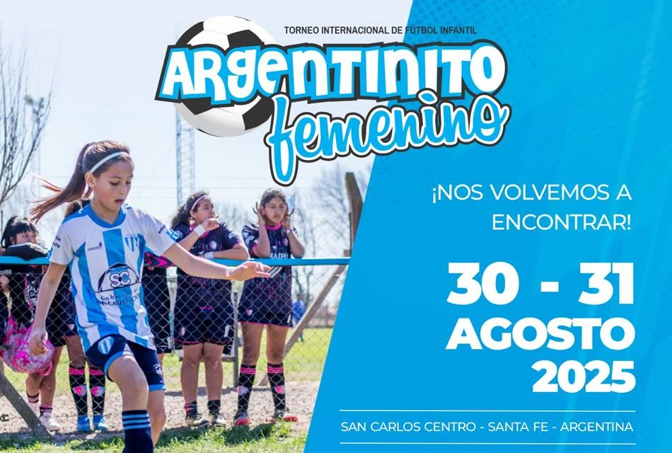 Llega el Torneo Internacional de Fútbol Femenino “Argentinito”